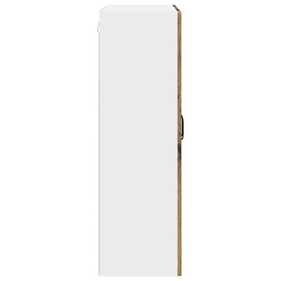 Meuble mural PORTO Bois ancien 80 x 31 x 100 cm - 7