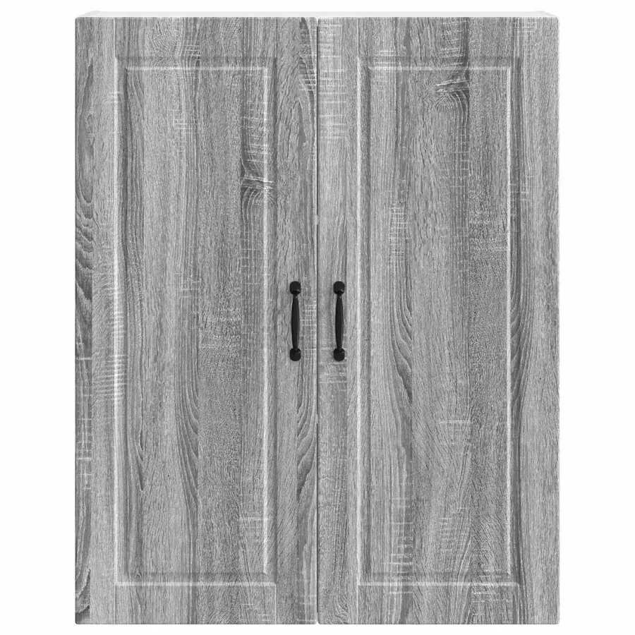 Meuble mural PORTO Gris Sonoma 80 x 31 x 100 cm - 6
