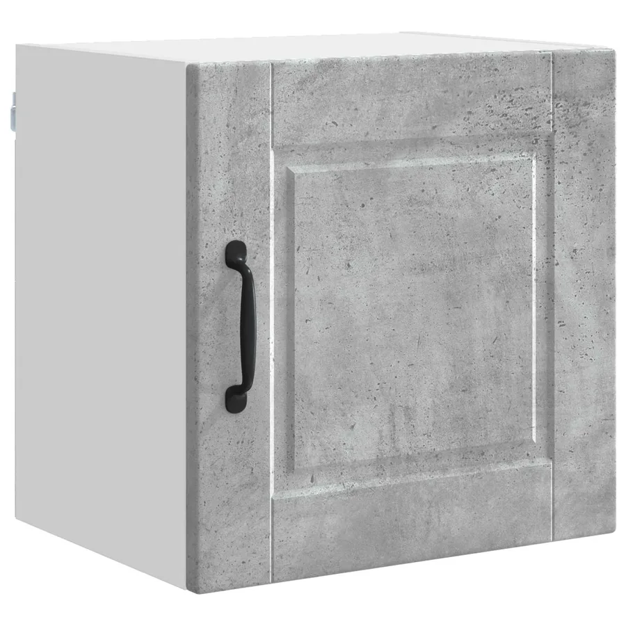 Meuble mural PORTO 2 pcs Gris béton 40 x 31 x 40 cm - 5