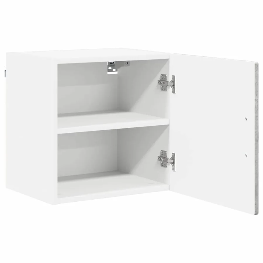 Meuble mural PORTO 2 pcs Gris béton 40 x 31 x 40 cm - 6