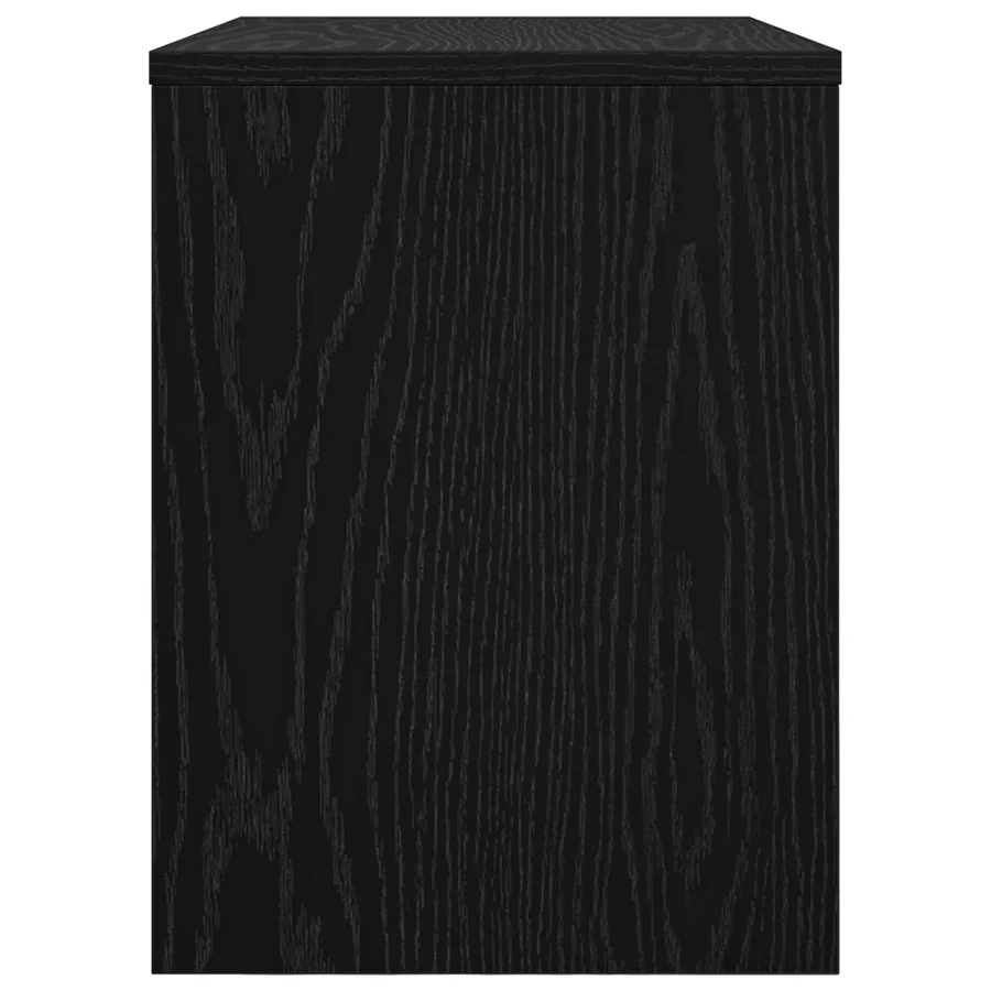 Meuble TV Chêne noir 60 x 30 x 40 cm Bois d'ingénierie - 6
