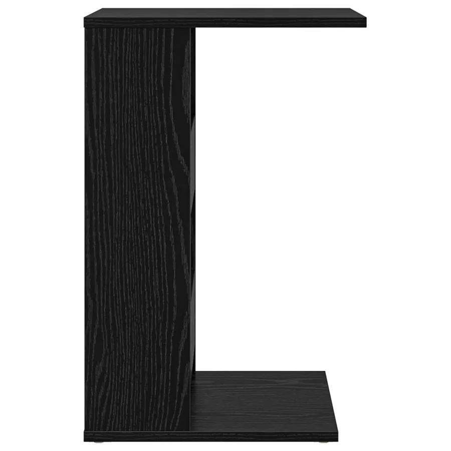 Table d'appoint Chêne noir 40 x 35 x 60,5 cm Bois d'ingénierie - 6
