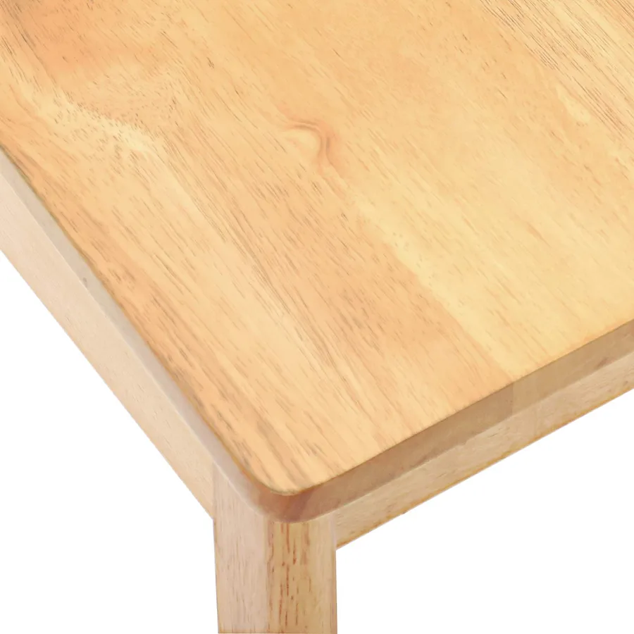 Chaise de salle à manger 2 pcs Naturel - 9