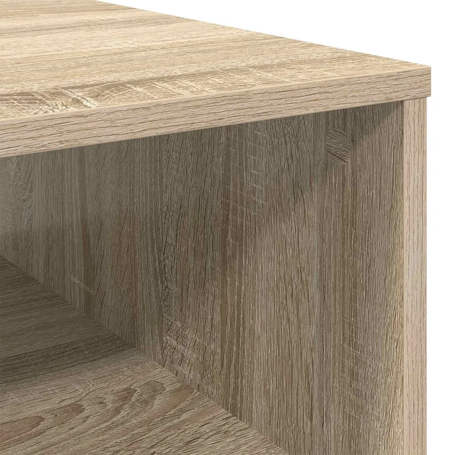Table basse Chêne Sonoma 95 x 55 x 31 cm Bois d'ingénierie - 10
