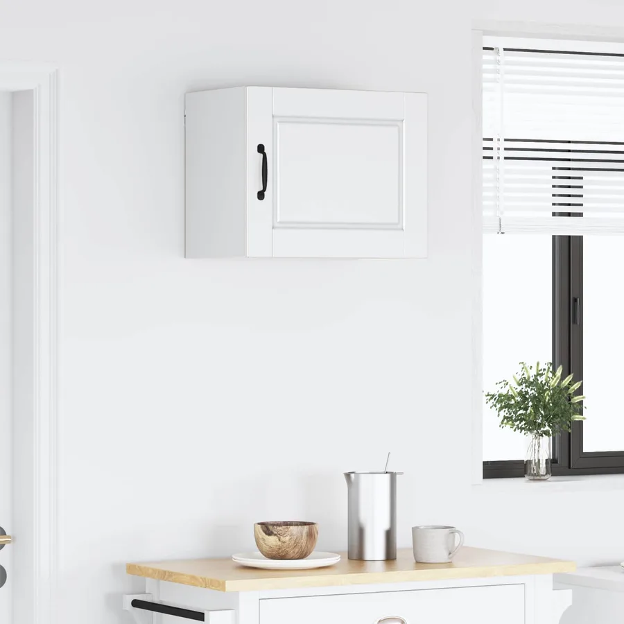 Meuble mural PORTO Blanc 50 x 31 x 40 cm Bois d'ingénierie - 4