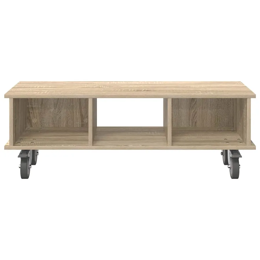 Meuble TV Chêne Sonoma 100 x 35 x 35 cm Bois d'ingénierie - 5