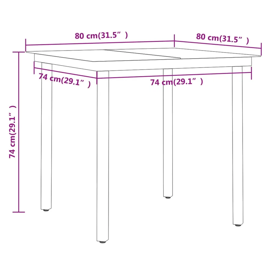 Ensemble à manger de jardin avec coussins 5 pcs Gris - 9