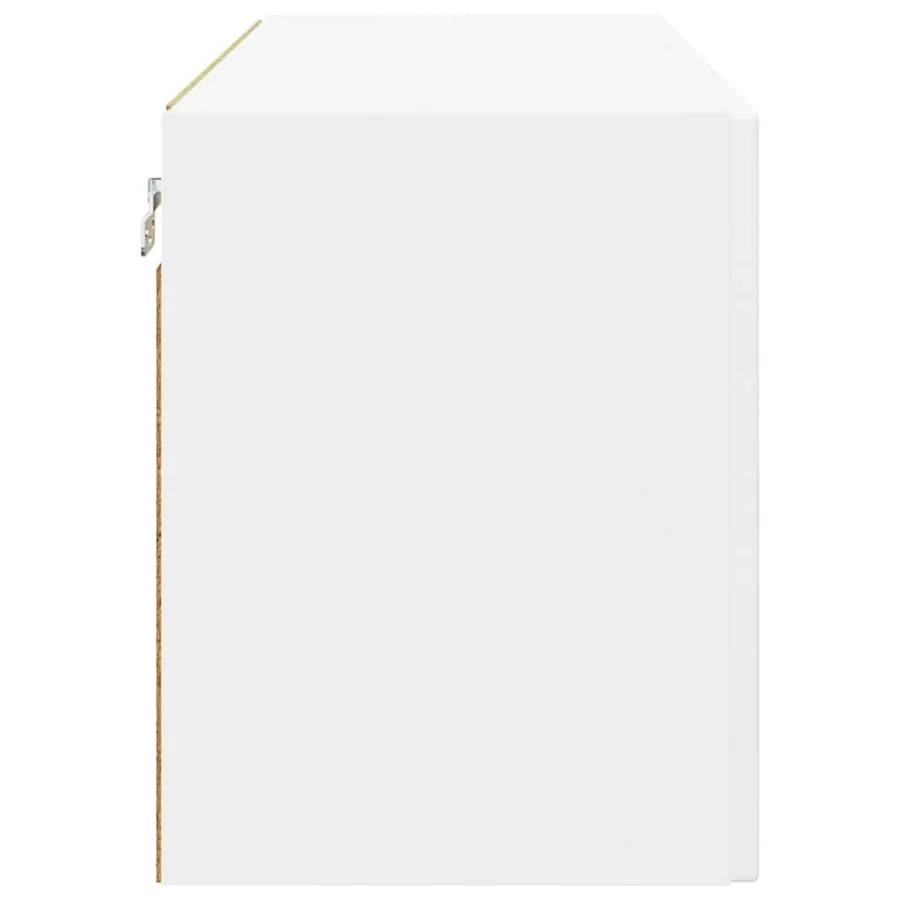 Meuble mural PORTO Blanc 80 x 31 x 40 cm Bois d'ingénierie - 7