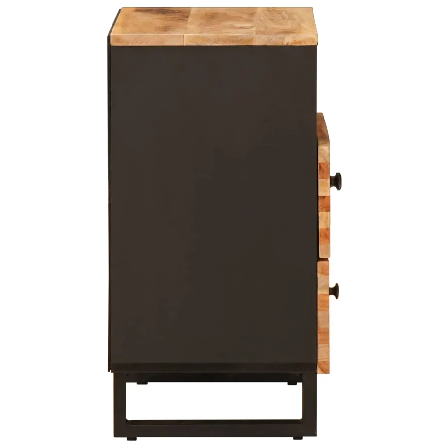 Armoire de lit Marron 50 x 33 x 62 cm Bois de mangue massif - 4