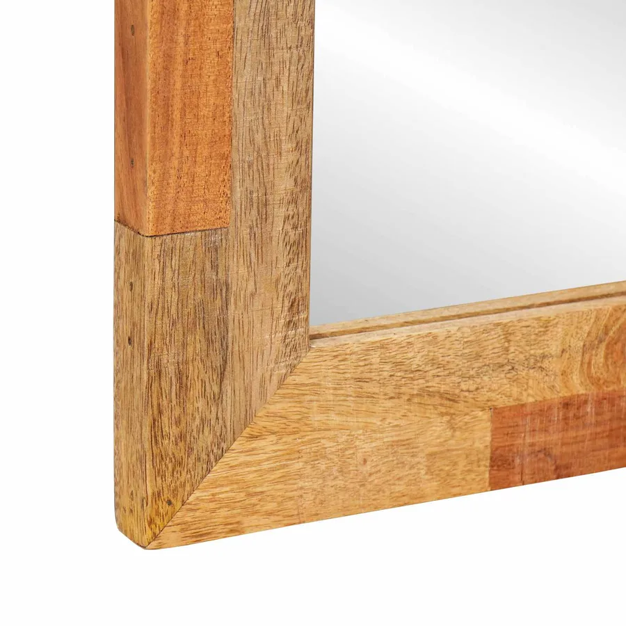 Ensembles de salle de bain 2 pcs Naturel Bois de mangue massif - 11