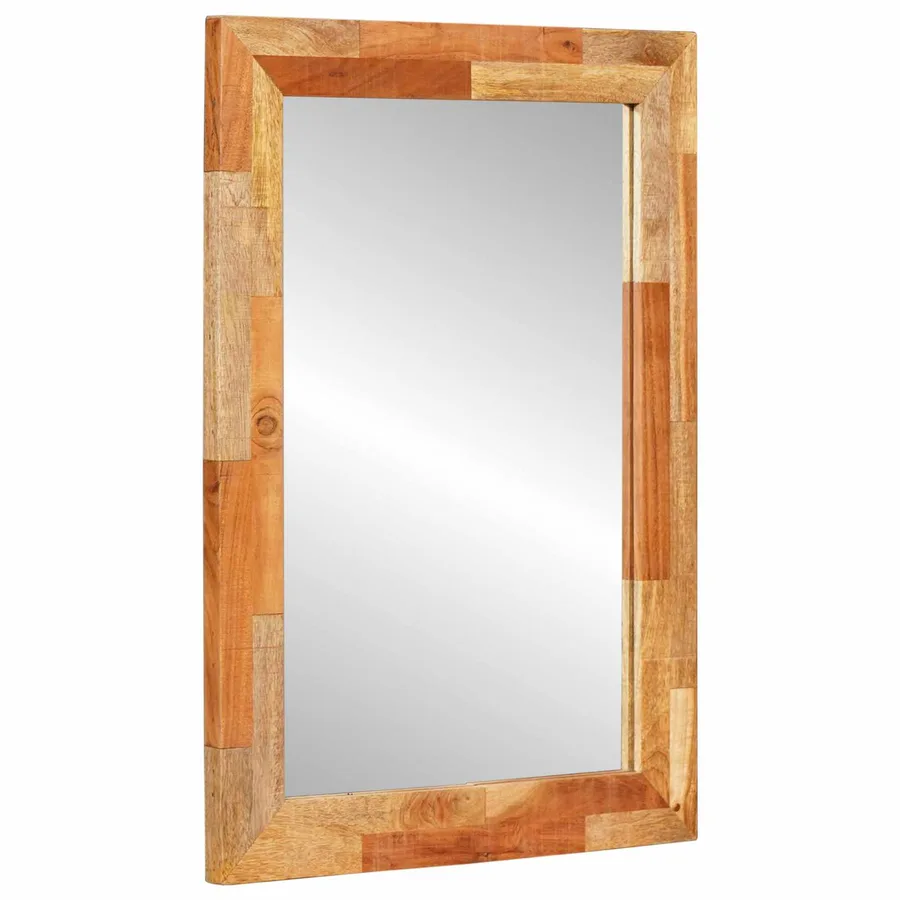 Ensembles de salle de bain 2 pcs Naturel Bois de mangue massif - 4