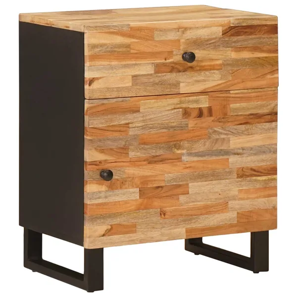 Armoire de lit Marron 50 x 33 x 60 cm Bois de mangue massif