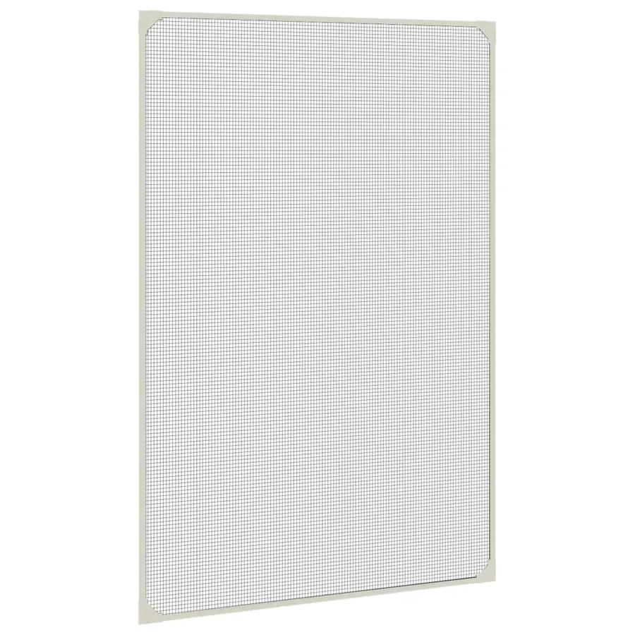 Moustiquaire magnétique pour fenêtres blanc 80x120 cm - 2
