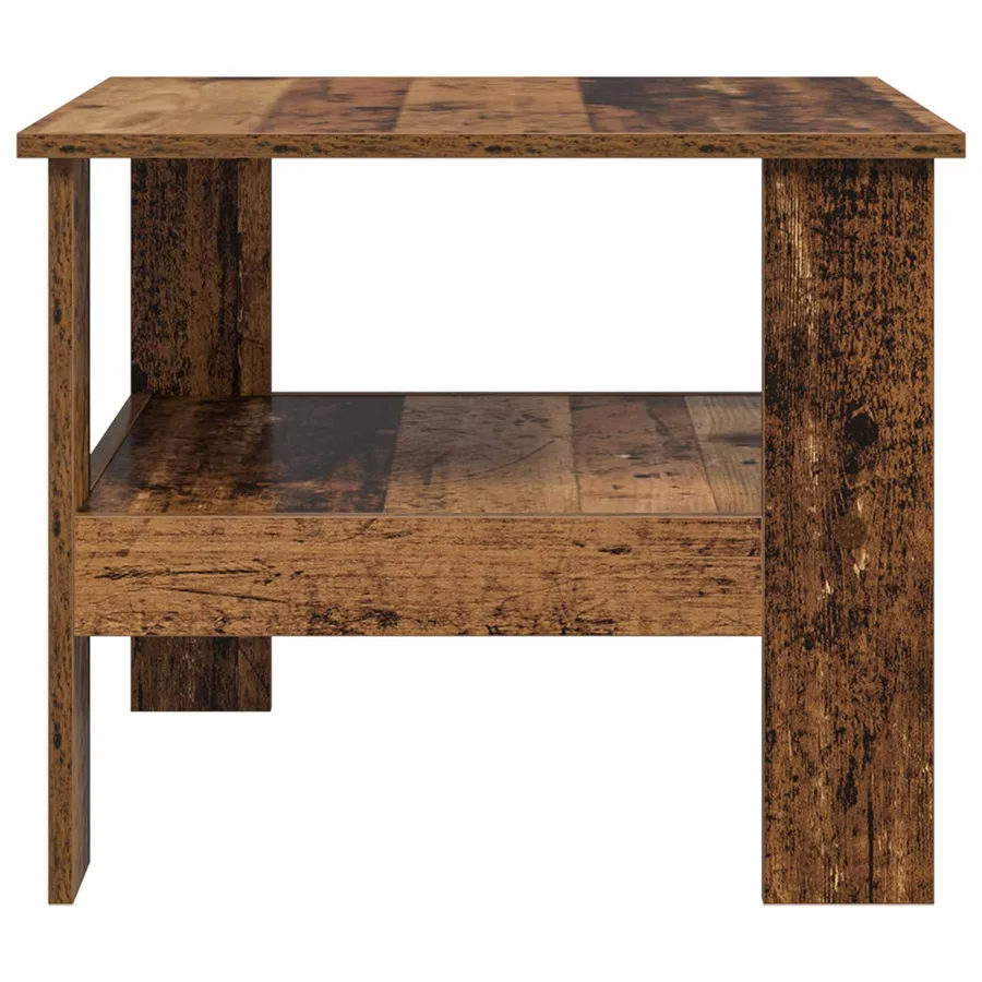Table basse Bois ancien 57 x 55 x 45 cm Bois d'ingénierie - 6