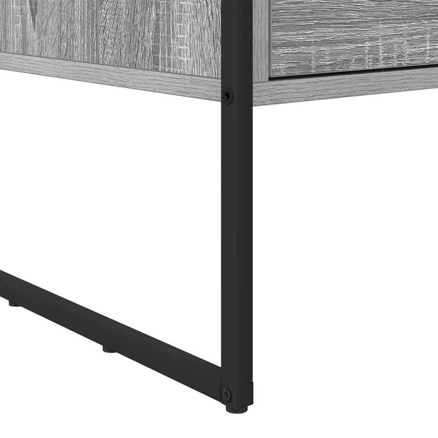 Table basse Gris Sonoma 100 x 46 x 40 cm Bois d'ingénierie - 10
