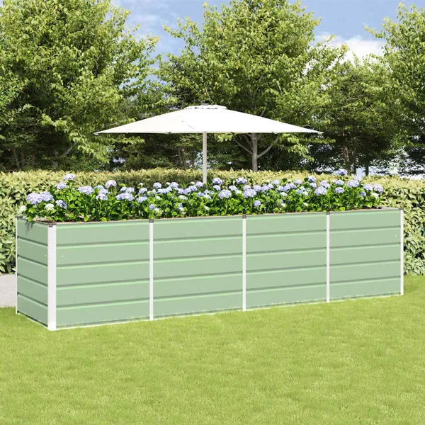 Jardinière Vert 320 x 80 x 75 cm Acier