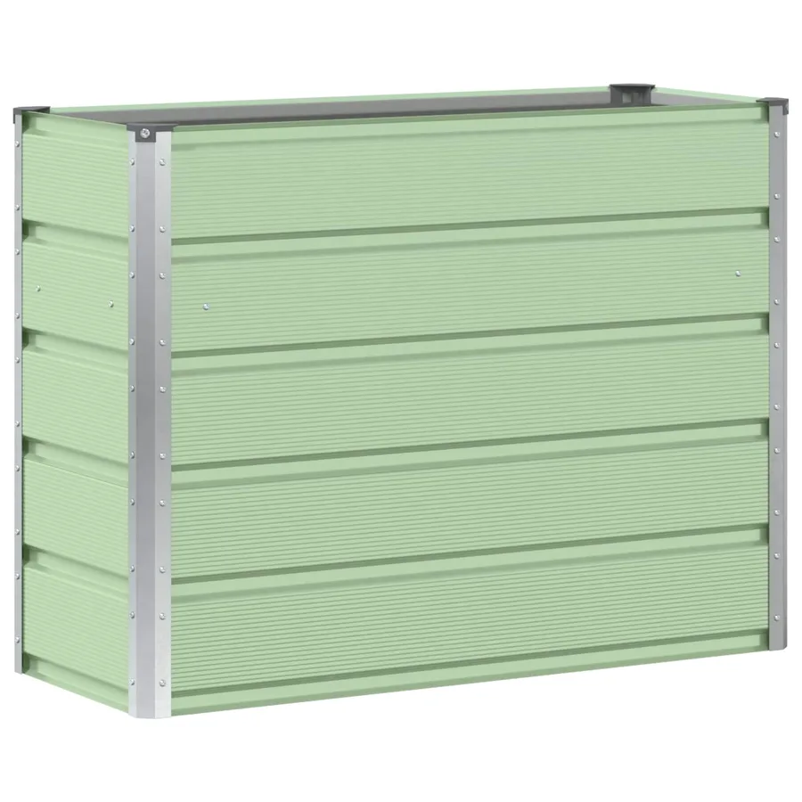 Jardinière Vert 100 x 40 x 75 cm Acier - 2