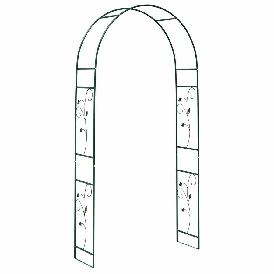 Arche de jardin Floral Vert 115 x 37 x 231 cm - 2