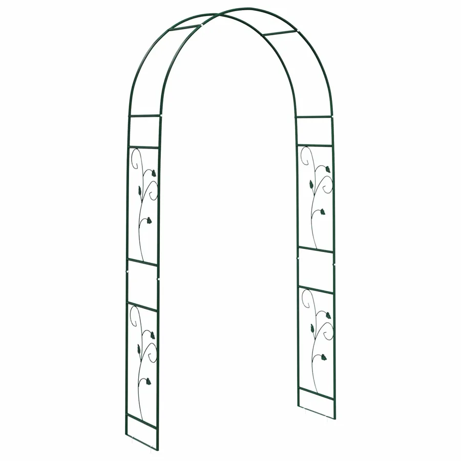 Arche de jardin Floral Vert 115 x 37 x 231 cm - 7