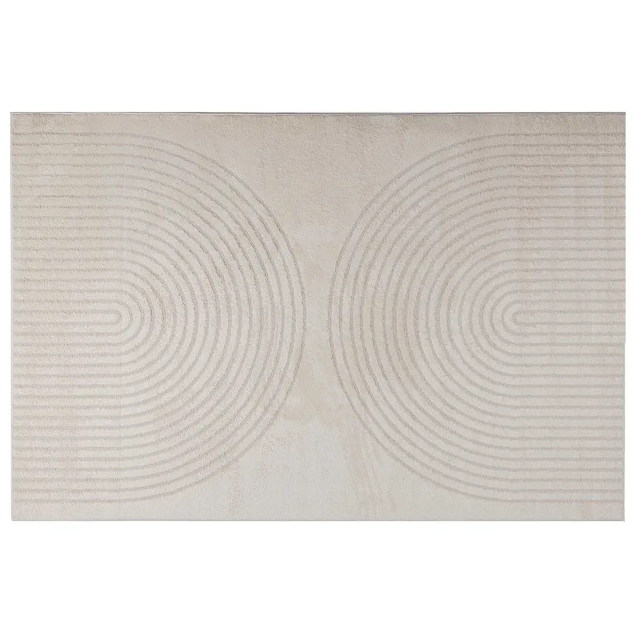 Tapis de surface GALATI Crème 170 x 120 cm Polyester - 2