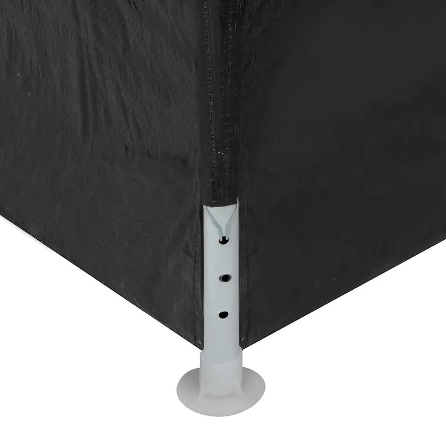 Tente de réception 3x9 m Anthracite - 8