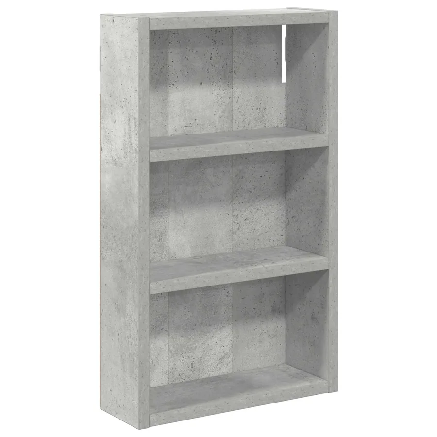 Armoire murale de salle de bain Gris Béton 30 x 10 x 50 cm - 2