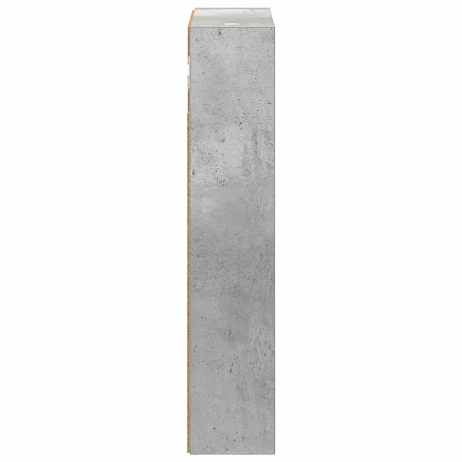 Armoire murale de salle de bain Gris Béton 30 x 10 x 50 cm - 7