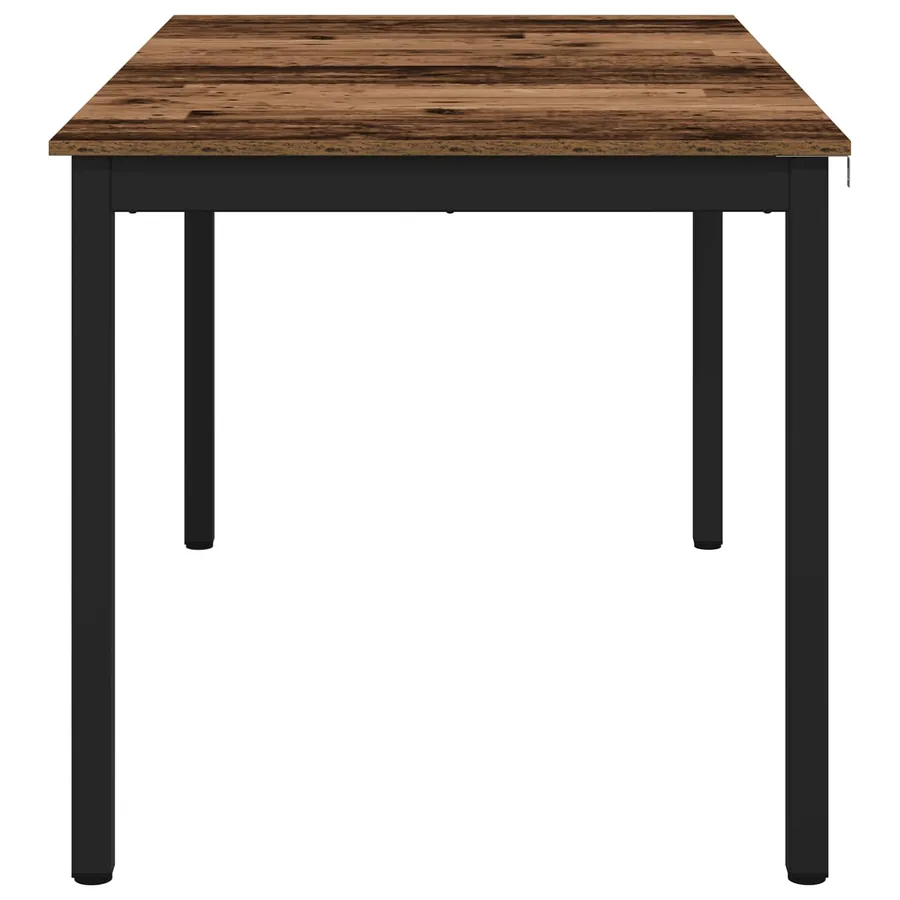 Table de salle à manger / Table de repas 140 x 80 x 75 cm MÉTAL - 6