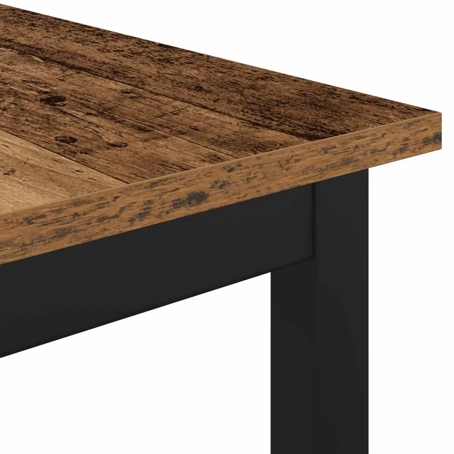 Table de salle à manger / Table de repas 140 x 80 x 75 cm MÉTAL - 7