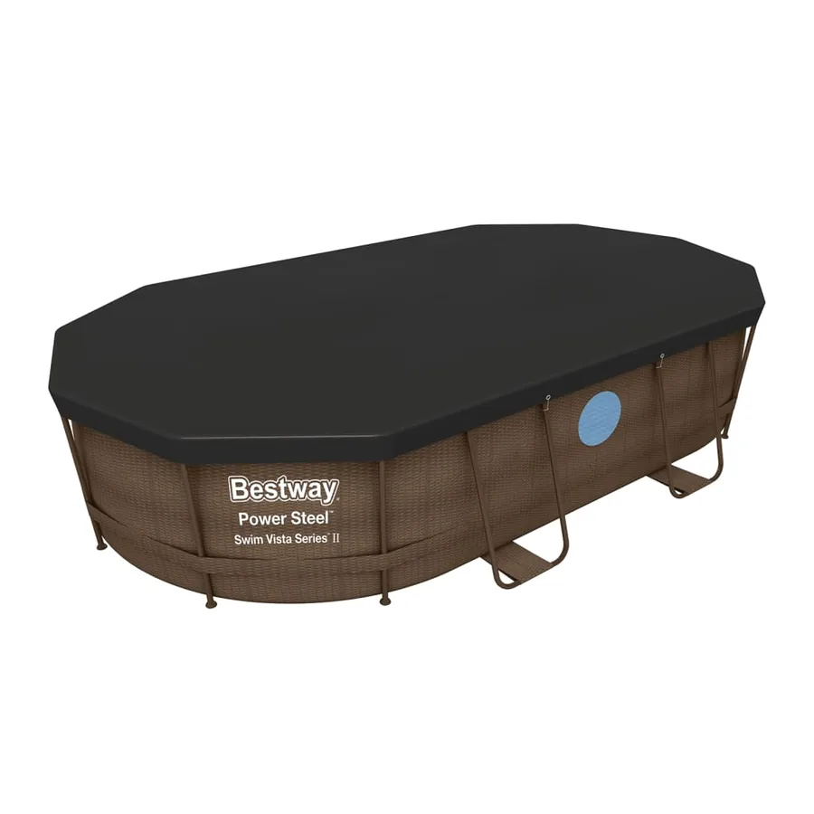 Bestway Couverture de piscine Flowclear 418x230 cm - 4