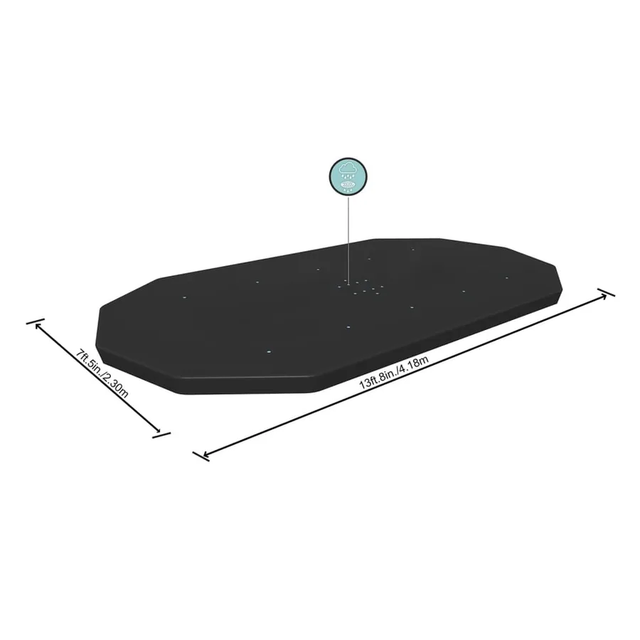 Bestway Couverture de piscine Flowclear 418x230 cm - 6