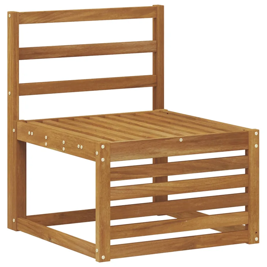 Ensemble de canapés d'extérieur 6 pcs Naturel - 4