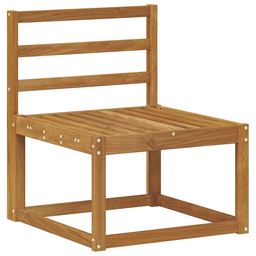 Ensemble de canapés d'extérieur 5 pcs Naturel - 3