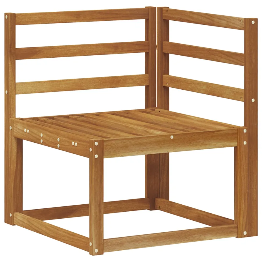 Ensemble de canapés d'extérieur 5 pcs Naturel - 4