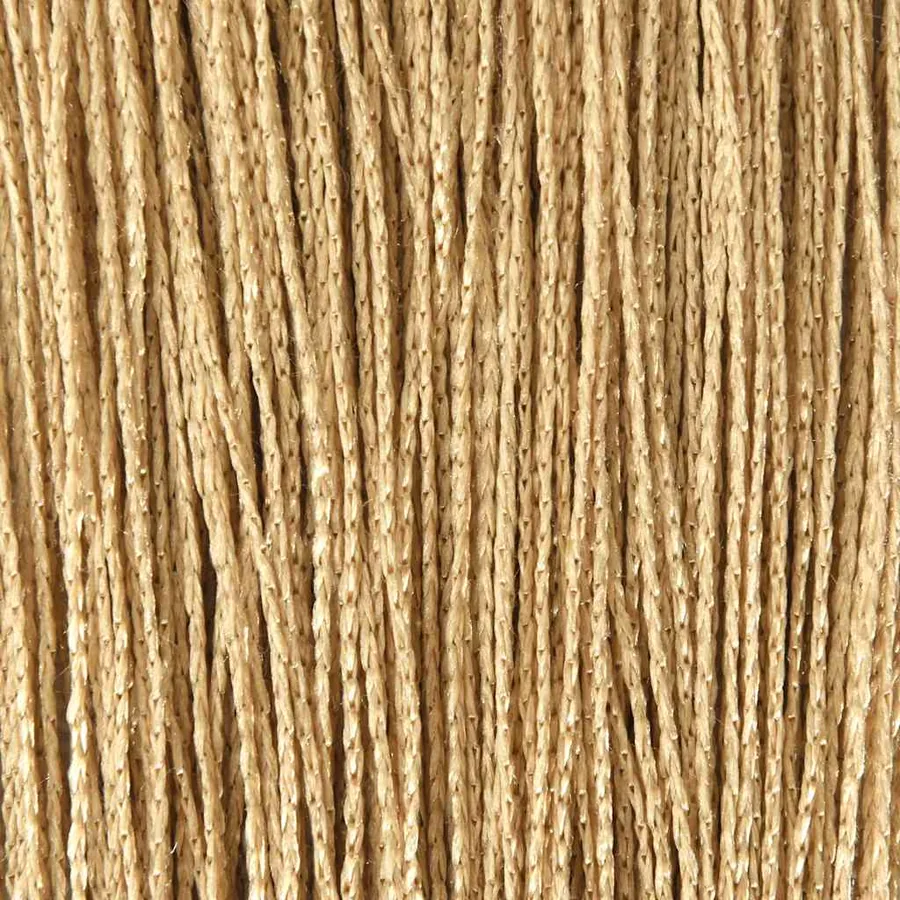 Rideau en fils 2 pcs 100 x 250 cm Beige - 9