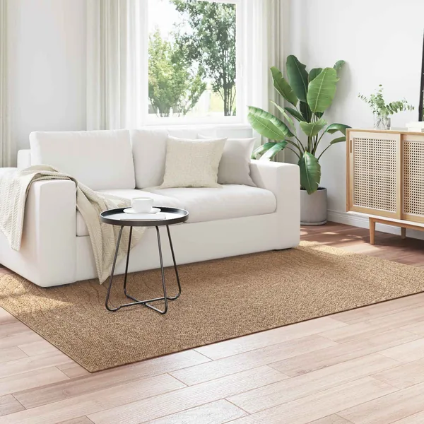 Tapis de surface Moiré AGIRA Naturel 230 x 160 cm Polyester