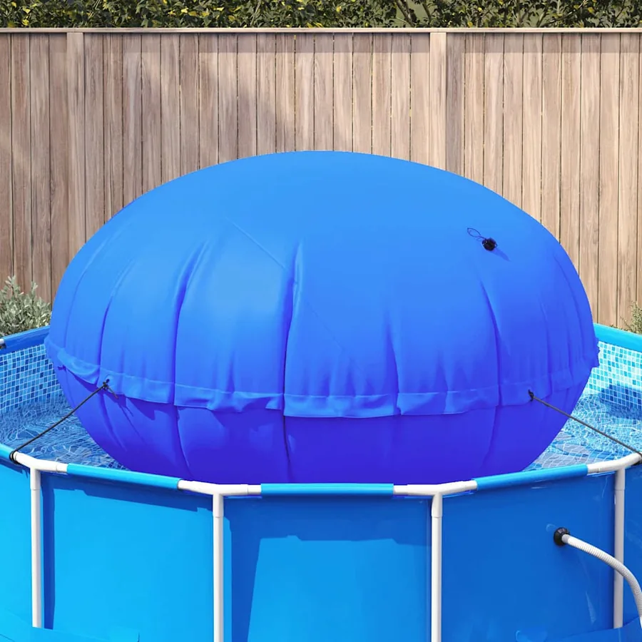 Coussin de piscine d'hiver Bleu Ø 310 x 180 cm PVC - 3