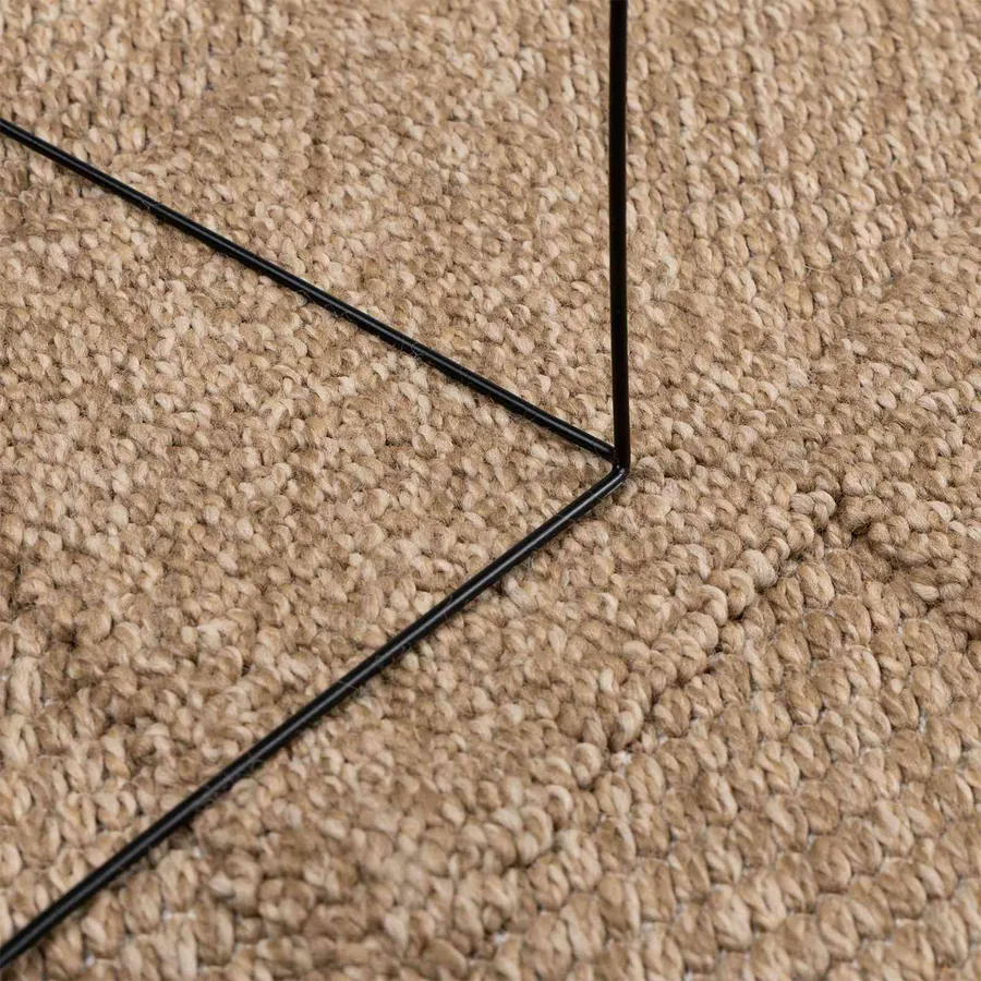 Tapis de surface AGIRA Naturel 280 x 200 cm Polyester - 5
