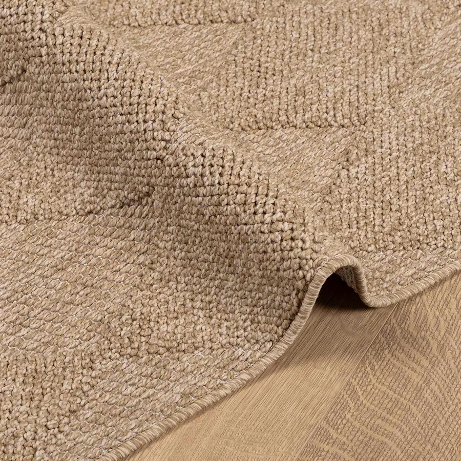 Tapis de surface AGIRA Naturel 280 x 200 cm Polyester - 6