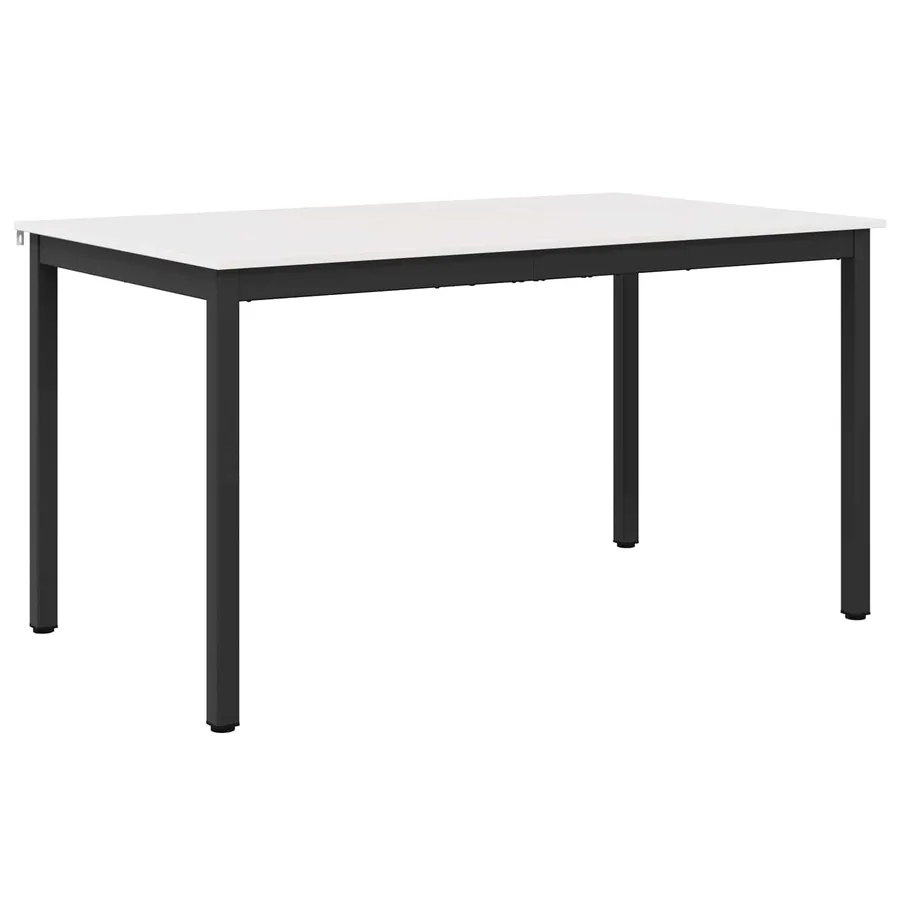 Table de salle à manger / Table de repas Blanc 150 x 90 x 75 cm - 2