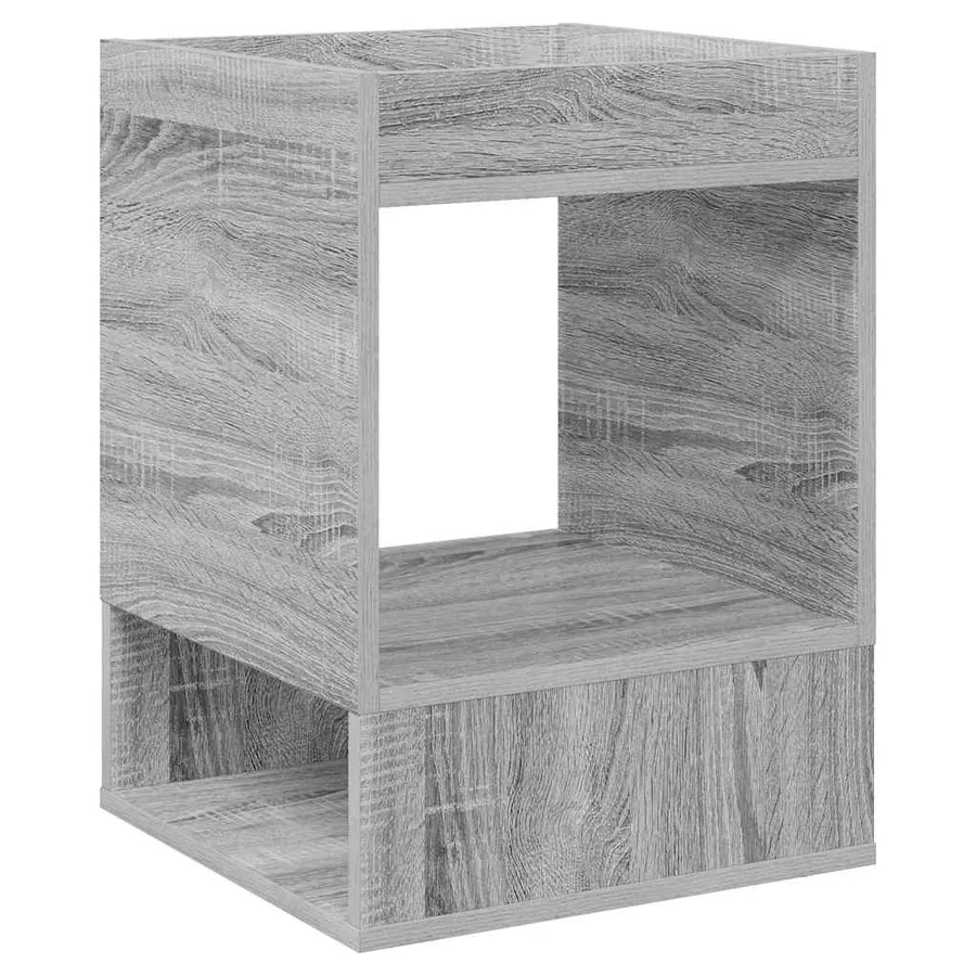 Table d'appoint Gris Sonoma 40 x 40 x 56 cm Bois d'ingénierie - 2