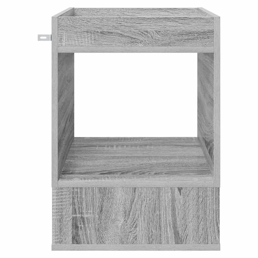 Table d'appoint Gris Sonoma 40 x 40 x 56 cm Bois d'ingénierie - 5