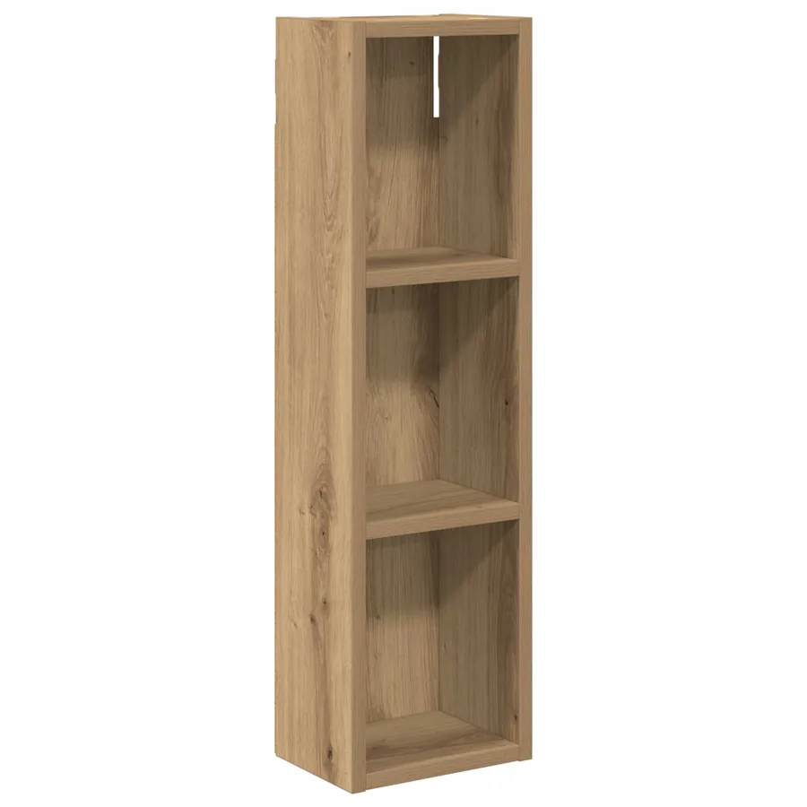 Armoire murale de salle de bain Chêne artisan 20 x 14 x 70 cm - 2