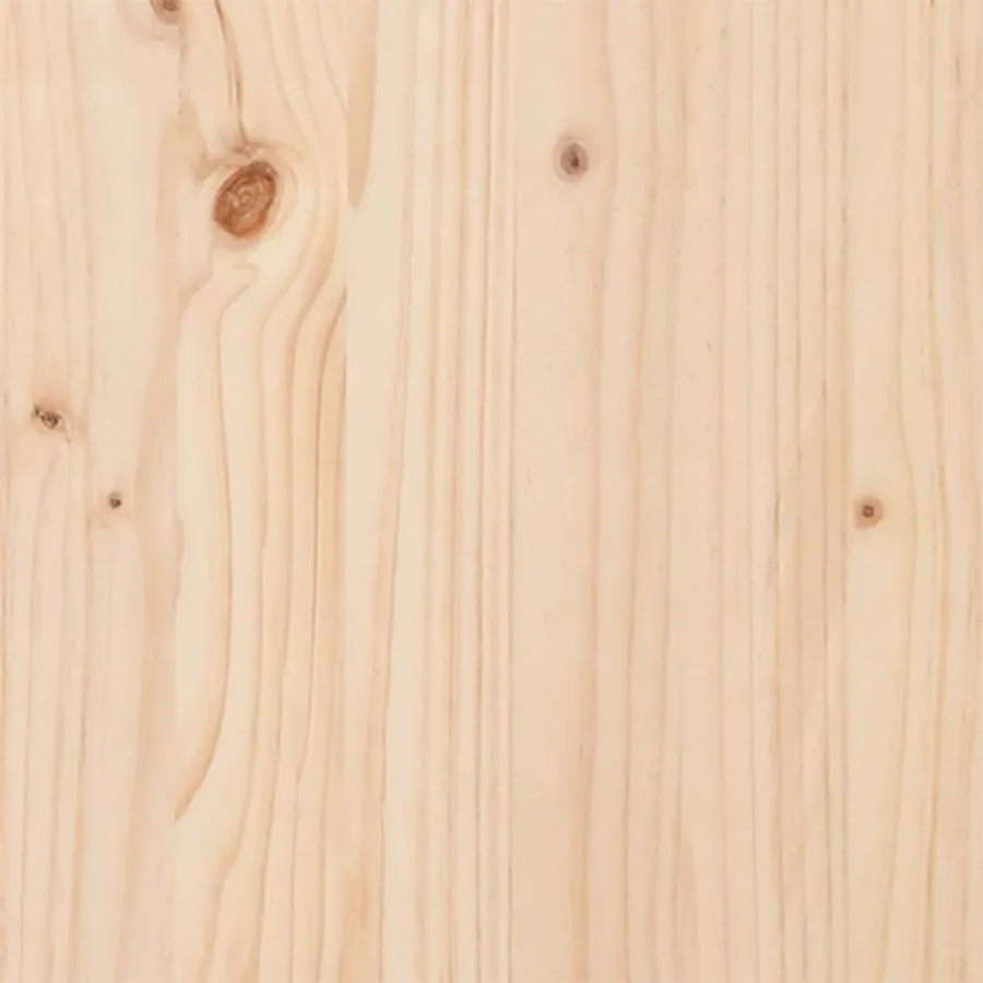 banc Naturel 110 x 35 x 45 cm Bois de pin massif - 9