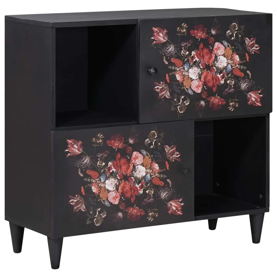 Armoires de rangement avec porte Multicolore 80 x 33,5 x 75 cm