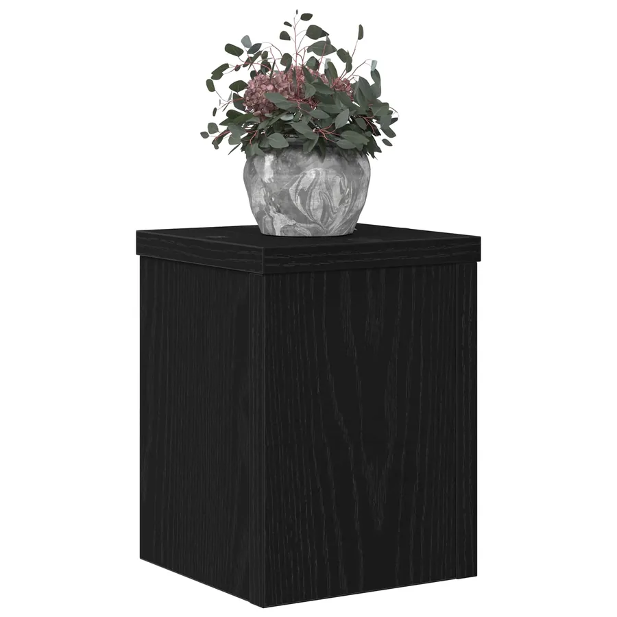 Support de Plante 2 pcs Chêne noir 15 x 15 x 20 cm - 3