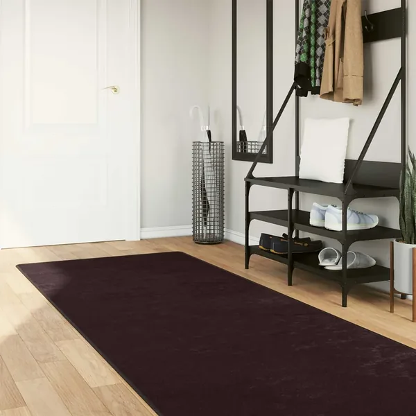 Coureur de Tapis MARSA Anthracite 100 x 400 cm Polyester et PVC