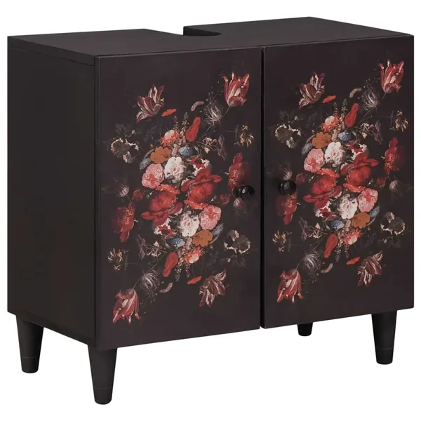 Armoire d'évier avec stockage Multicolore 62 x 33 x 58 cm