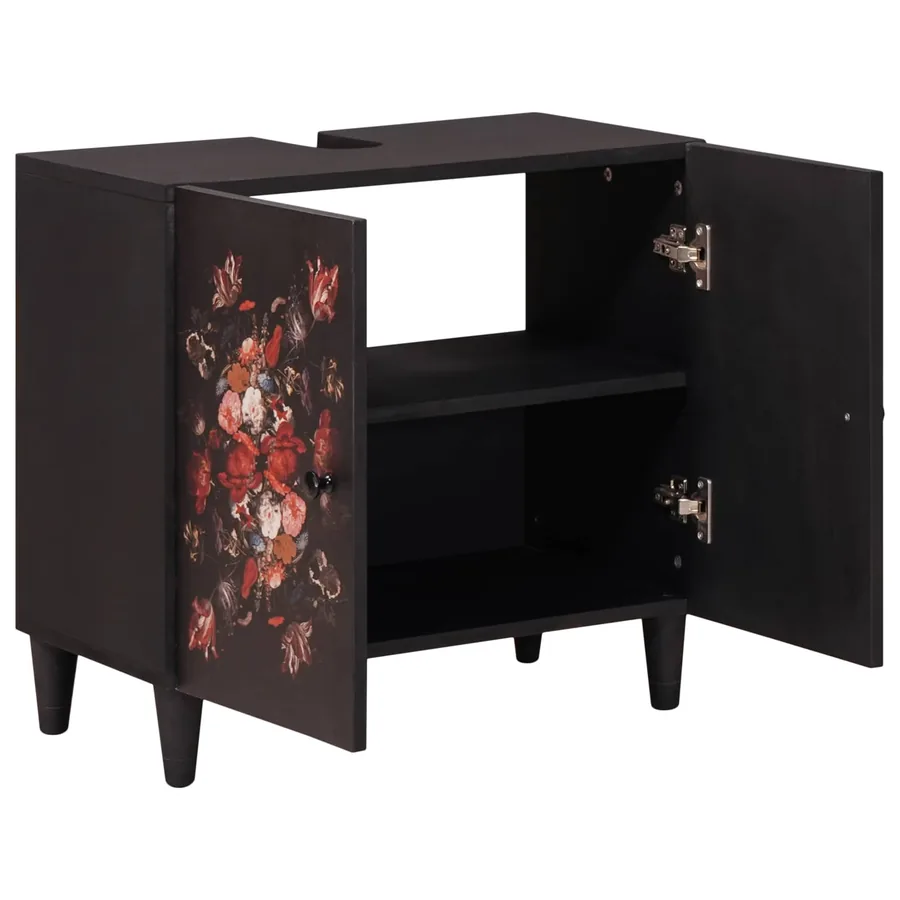 Armoire d'évier avec stockage Multicolore 62 x 33 x 58 cm - 2