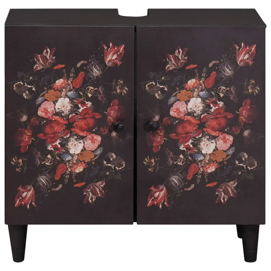 Armoire d'évier avec stockage Multicolore 62 x 33 x 58 cm - 3